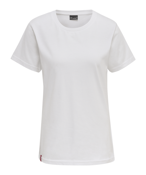 Hummel hmlRED Basic T-Shirt Damen Weiss F9001 - weiss
