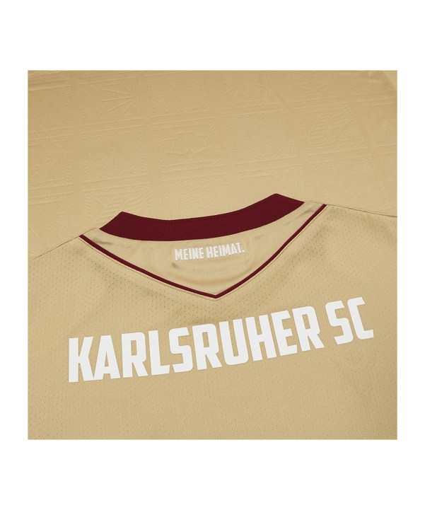 Macron Karlsruher SC Trikot 3rd 2026/2027 Gold - gold