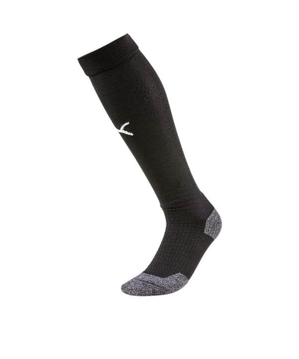PUMA LIGA Socks Stutzenstrumpf Schwarz Weiss F03