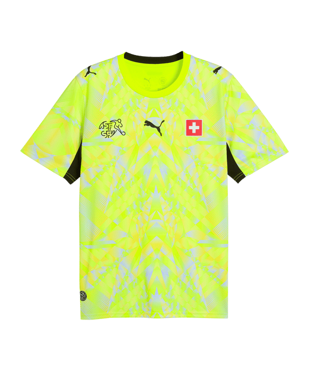 PUMA SFV Schweiz Replica Torwarttrikot Home WM 2026 Gelb F89 - gelb