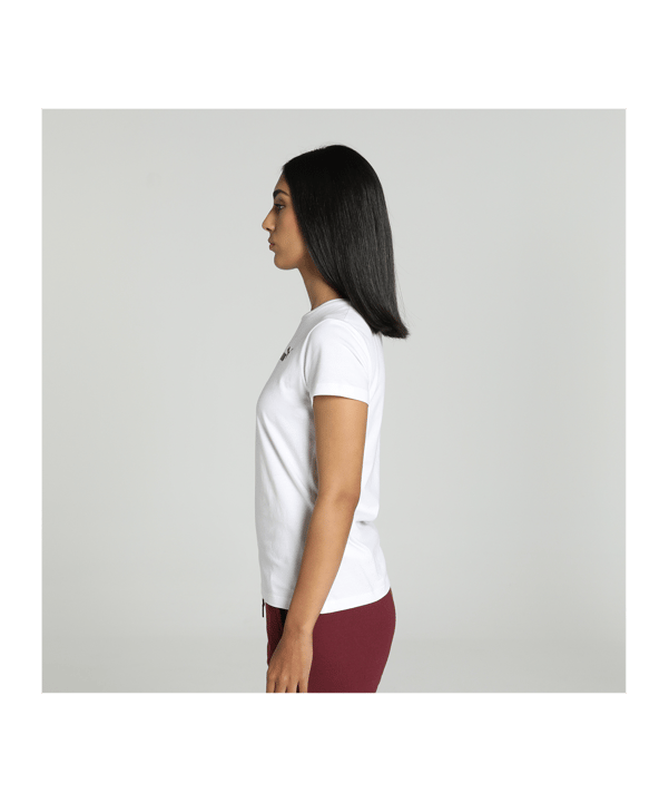 PUMA ESS Small Logo T-Shirt Damen F02 - weiss