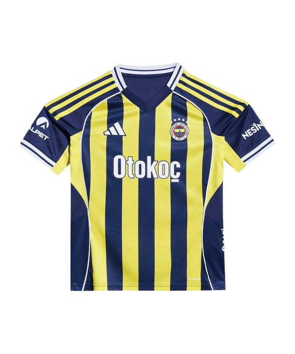 adidas Fenerbahce Istanbul Trikot Home 2025/2026 Kids Schwarz - schwarz