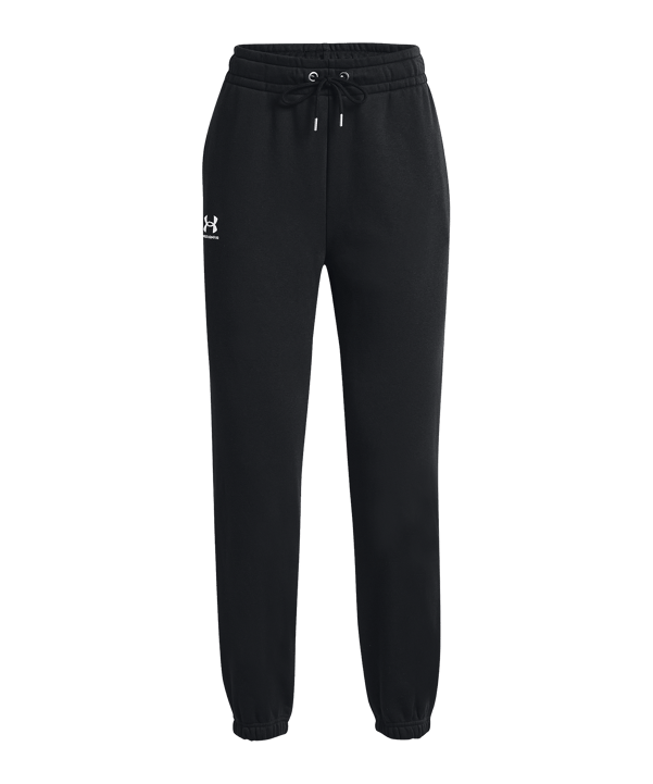 Under Armour Essential Jogginganzug Damen Schwarz - schwarz