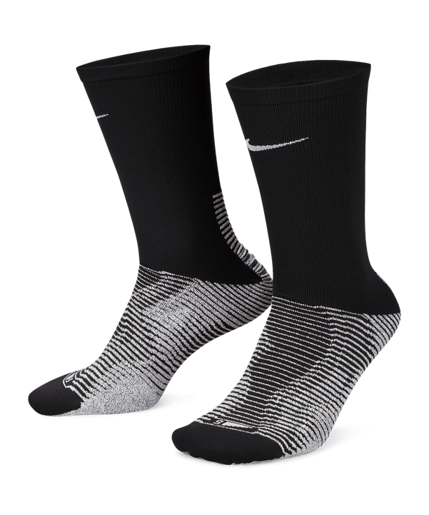 Nike Vapor Grip Crew Socken Schwarz Weiss F010 