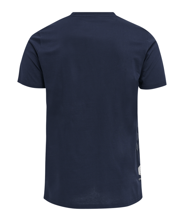 Hummel Move Grid T-Shirt Blau F7026 - blau