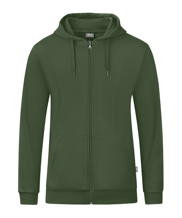 Jako Organic Kapuzenjacke Grün F240