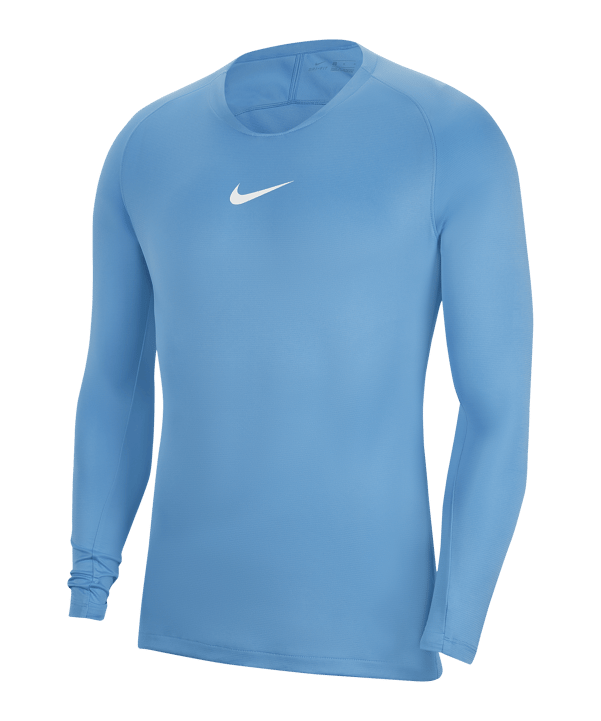 Nike Park First Layer Top langarm Hellblau F412