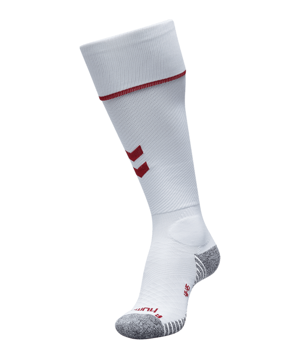 Hummel Pro Socken Weiss Rot F9402