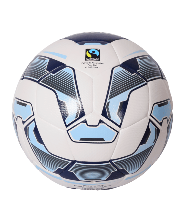 Cawila Light-Fußball MISSION HYBRID LITE | Fairtrade 350g | Gr.5 - weiss