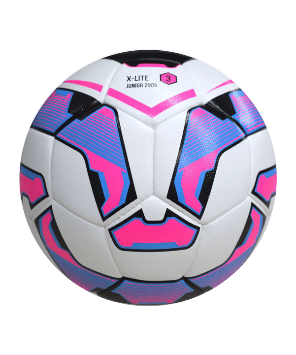 Cawila Light-Fußball MISSION HYBRID X-LITE |   Fairtrade 290g | Gr.3 - weiss