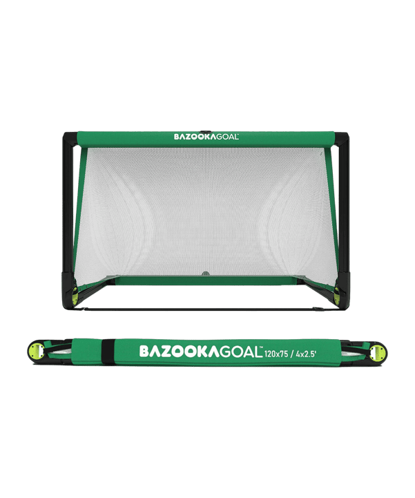 BAZOOKAGOAL CLASSIC PVC | 120x75cm | Grün Weiss | - gruen