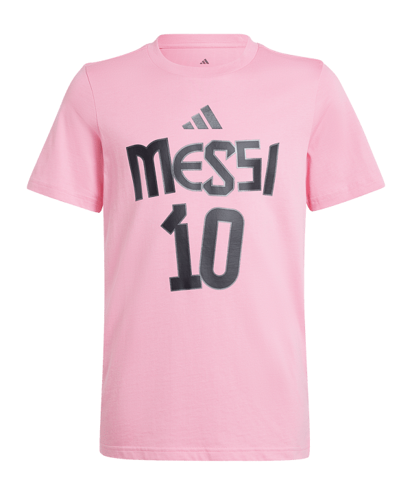 adidas Messi T-Shirt Kids Pink - rosa