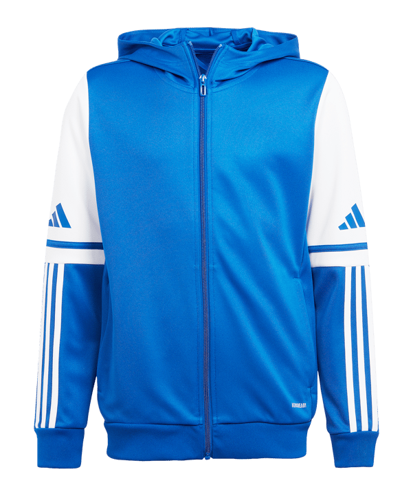 adidas Squadra 25 Kapuzenjacke Kids Blau - blau