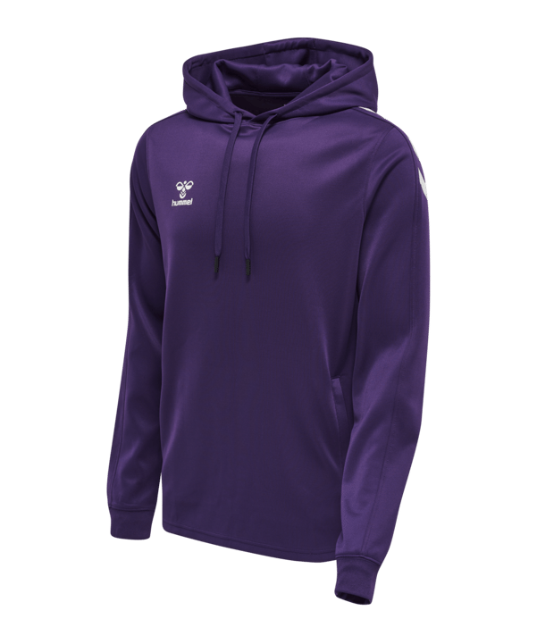 Hummel hmlCore XK Poly Hoody Lila F3332