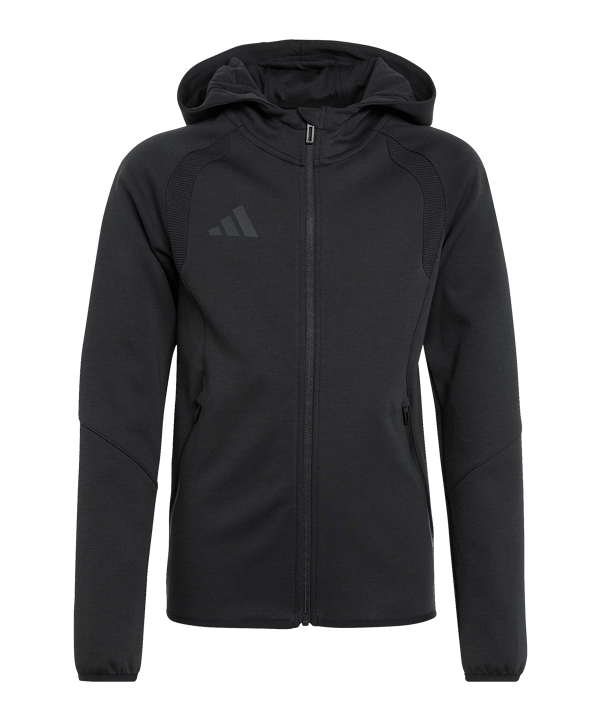 adidas Tiro Travel Hoody Kids Schwarz 