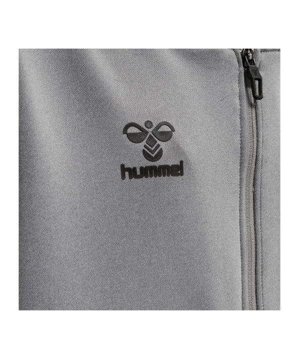 Hummel hmlCORE XK Kapuzenjacke Kids Grau F2006 - grau
