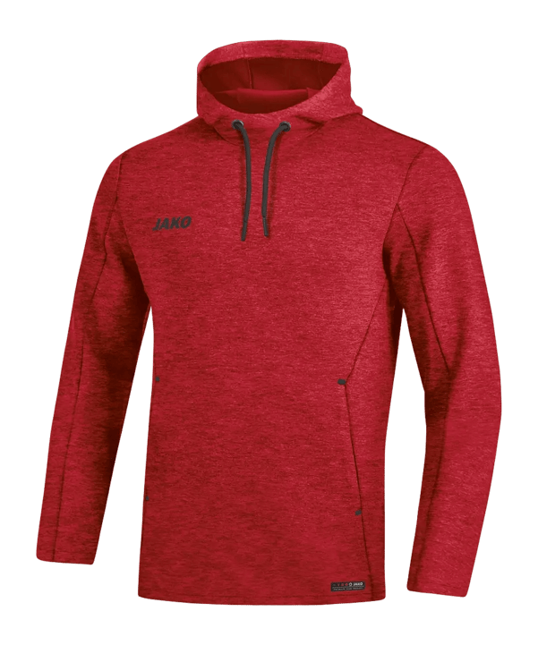 Jako Premium Basic Kapuzensweatshirt Rot F01