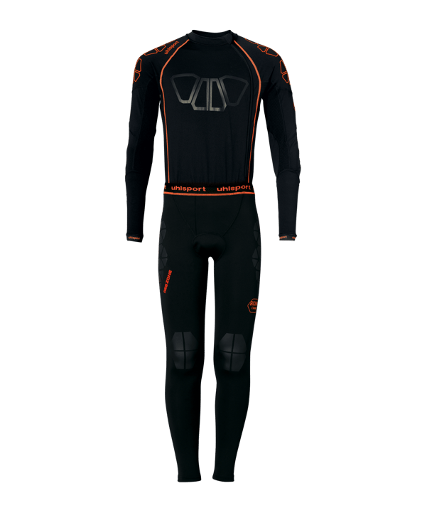 Uhlsport Bionikframe Bodysuit Schwarz Orange F03 - schwarz