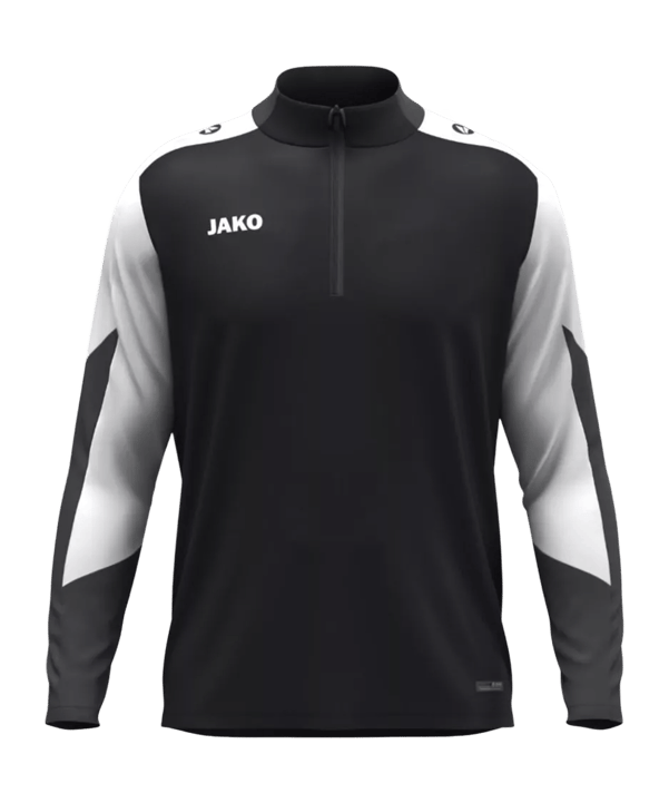 JAKO Dynamic Zip Top Sweatshirt Schwarz F826 