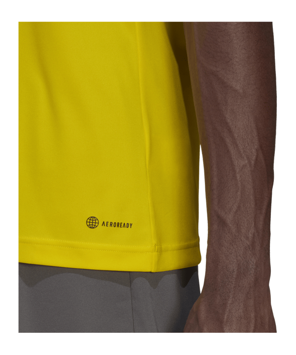 adidas Entrada 22 Trikot | Gelb Schwarz - gelb