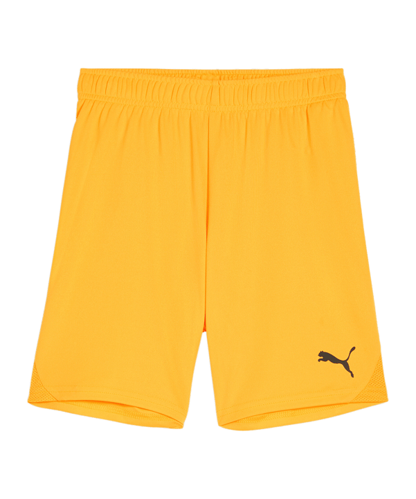 PUMA teamGOAL Short Kids Orange Schwarz F61