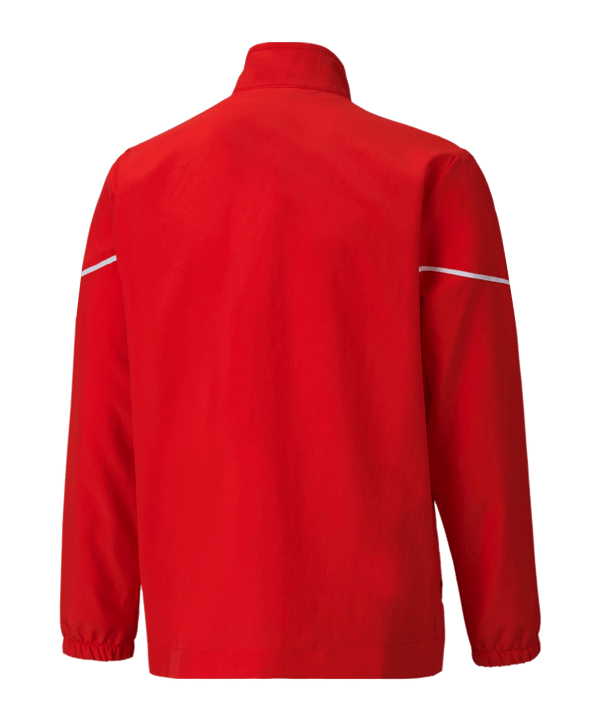 PUMA teamRISE Sideline Trainingsjacke Kids F01 - rot