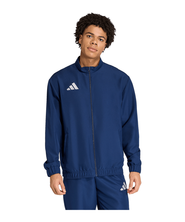adidas Entrada 26 Präsentationsjacke Dunkelblau 