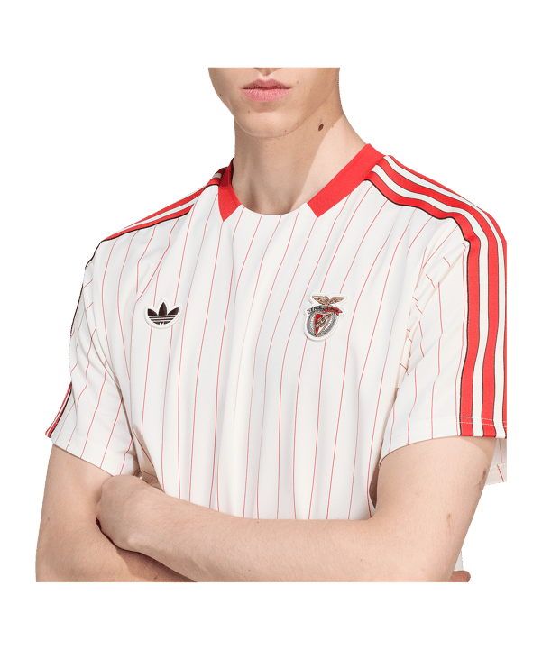 adidas Benfica Lissabon Terrarce Icons Trikot Weiß - weiss
