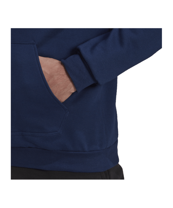 adidas Entrada 22 Hoody | Dunkelblau - blau