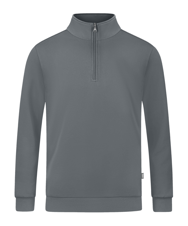Jako Organic Ziptop Grau F840