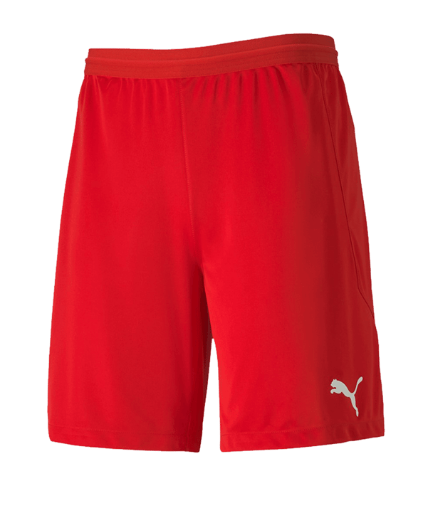 PUMA teamFINAL 21 Knit Short Rot F01 - rot
