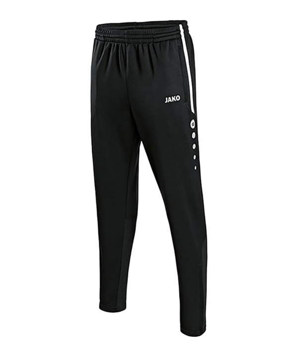 JAKO Active Trainingshose Kids Schwarz Weiss F08