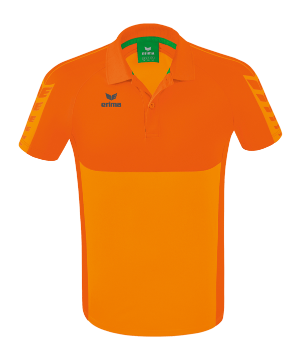 Erima Six Wings Poloshirt Orange