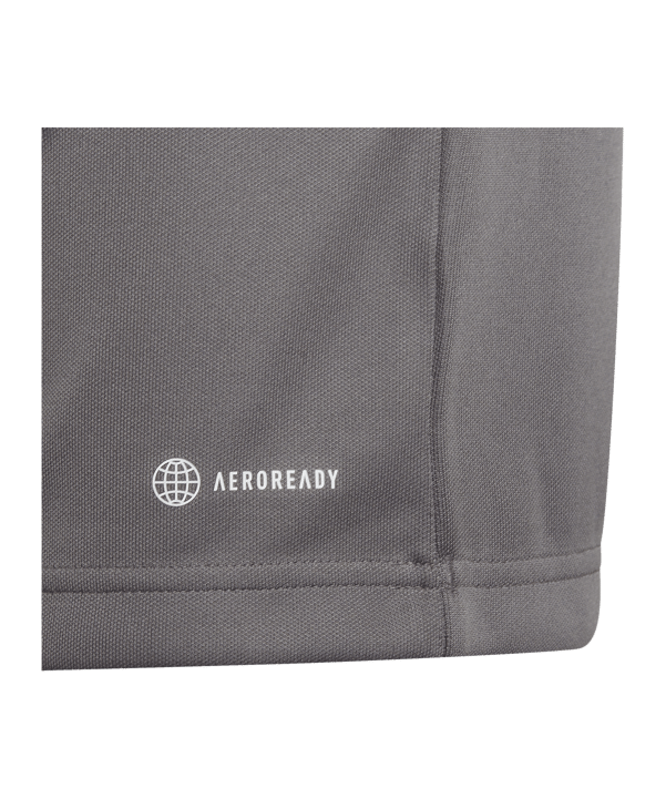 adidas Entrada 22 HalfZip Sweatshirt Kids Grau - grau