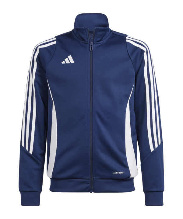 adidas Tiro 24 Trainingsjacke Kids Blau Weiss