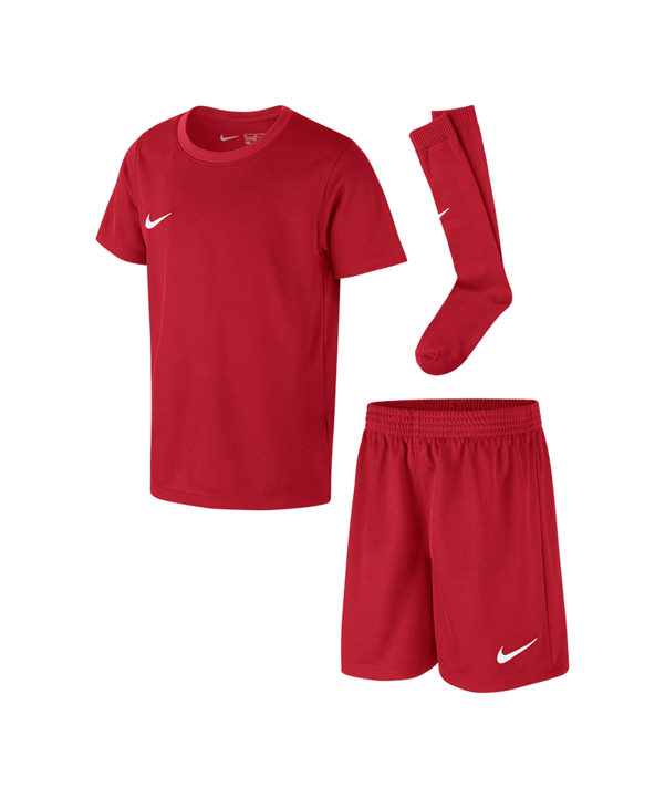Nike Dry Park Kit Trikotset Kids Rot F657 | - rot