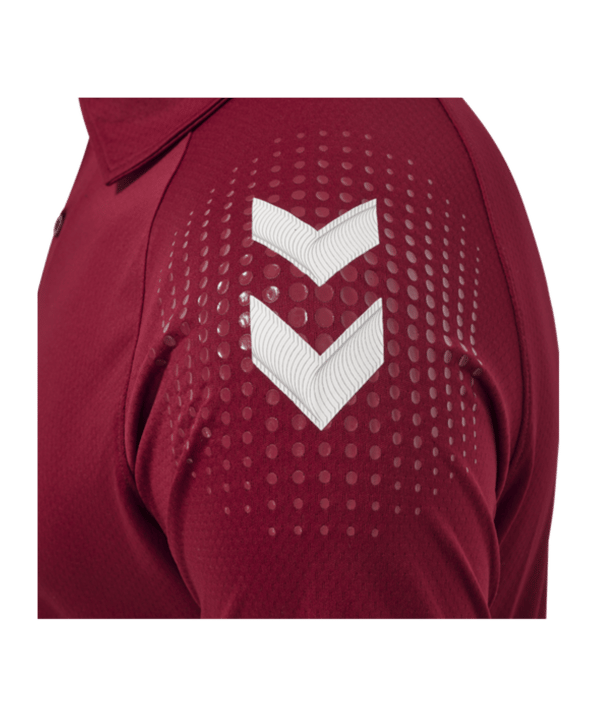 Hummel hmlLEAD Functional Poloshirt Rot F3584 - rot