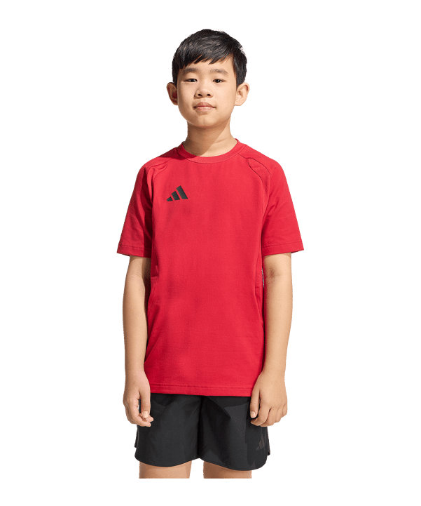 adidas Originals Tiro Travel T-Shirt Kids Rot 