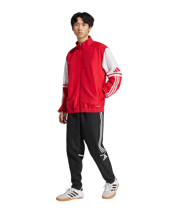 adidas Präsentationsjacke Rot - rot