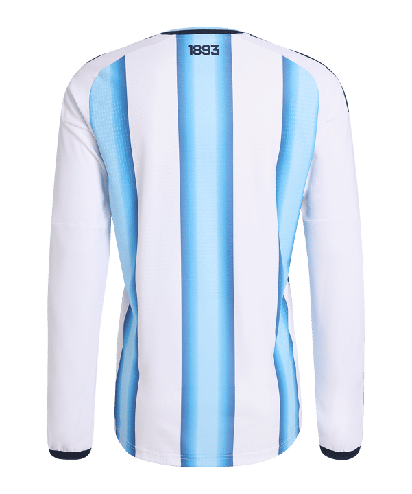 adidas Argentinien Authentic Trikot Langarm Home |  WM 2026 Weiß - weiss