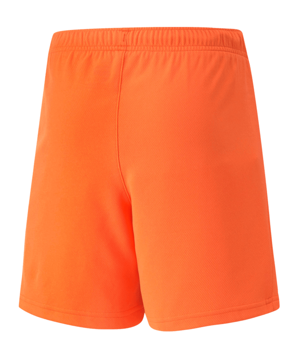 PUMA teamRISE Short Kids Orange Weiss F08 - orange