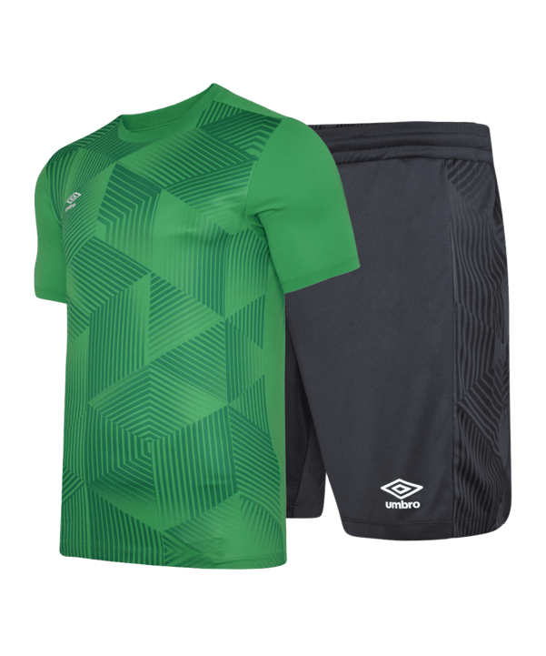 Umbro Maxium Kit Set Grün Schwarz F127 - gruen