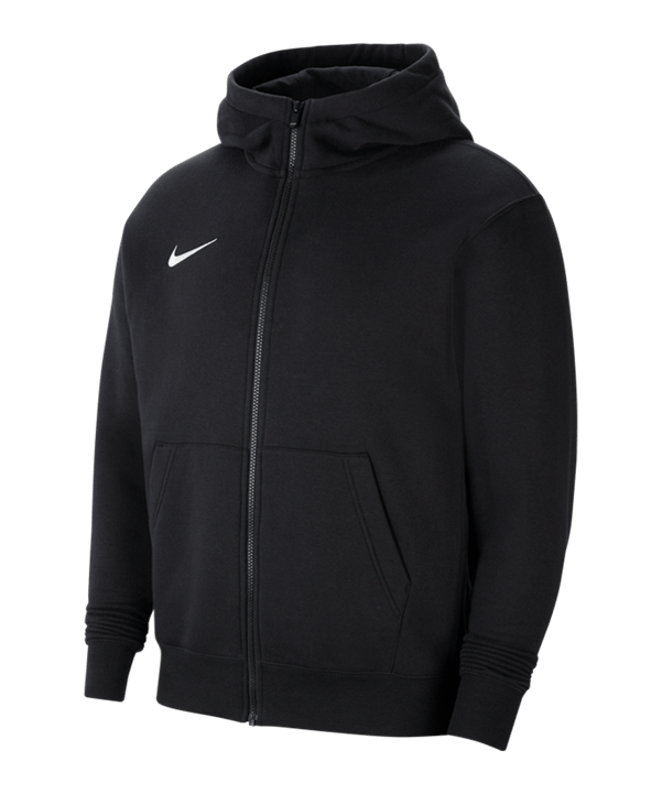 Nike Park 20 Fleece Kapuzenjacke Kids Schwarz F010