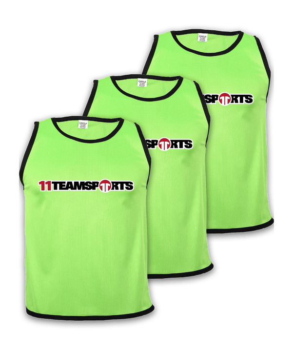 Cawila Leibchen 11teamsports 3er Set Grün