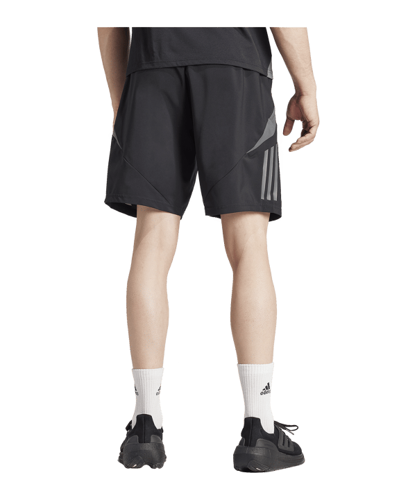 adidas Tiro 24 Short Schwarz Weiss - schwarz