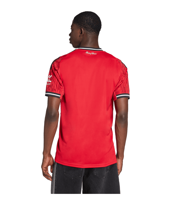 adidas Manchester United Trikot Home 2025/2026 Rot - rot