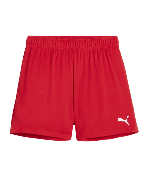 PUMA teamGOAL Short Damen Rot Weiss F01