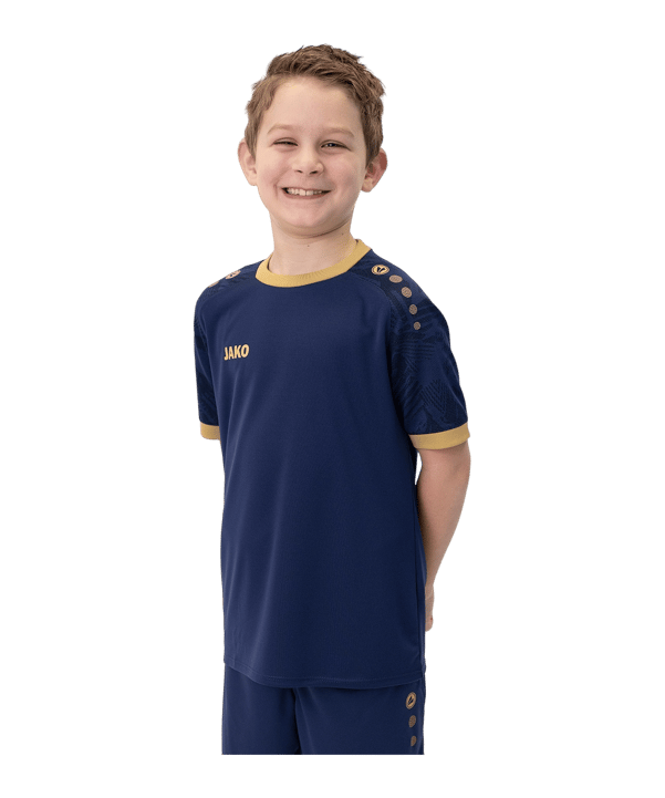 JAKO Iconic KA Trikot Kids Blau F939