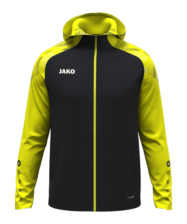JAKO Sonic Kapuzenjacke Damen Schwarz F819 