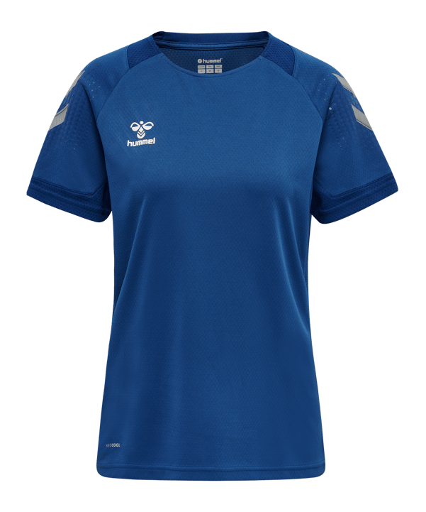 Hummel hmlLEAD Trainingsshirt Damen Blau F7045